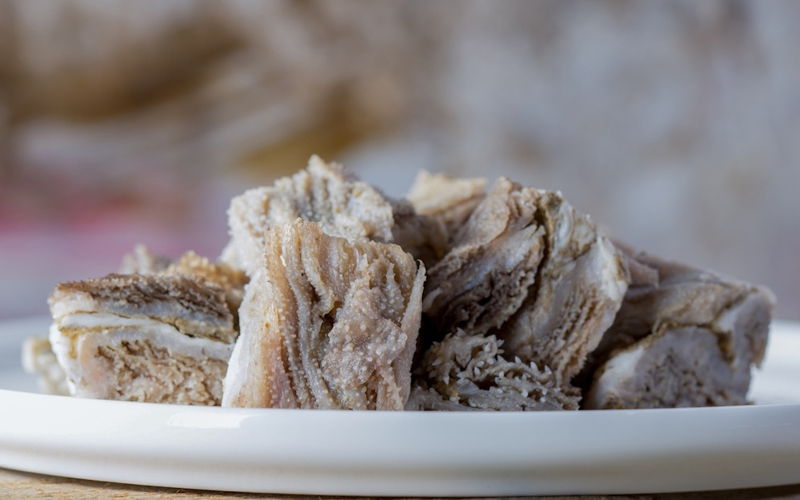 Blättermagen Rind stückig gewürfelt 1kg