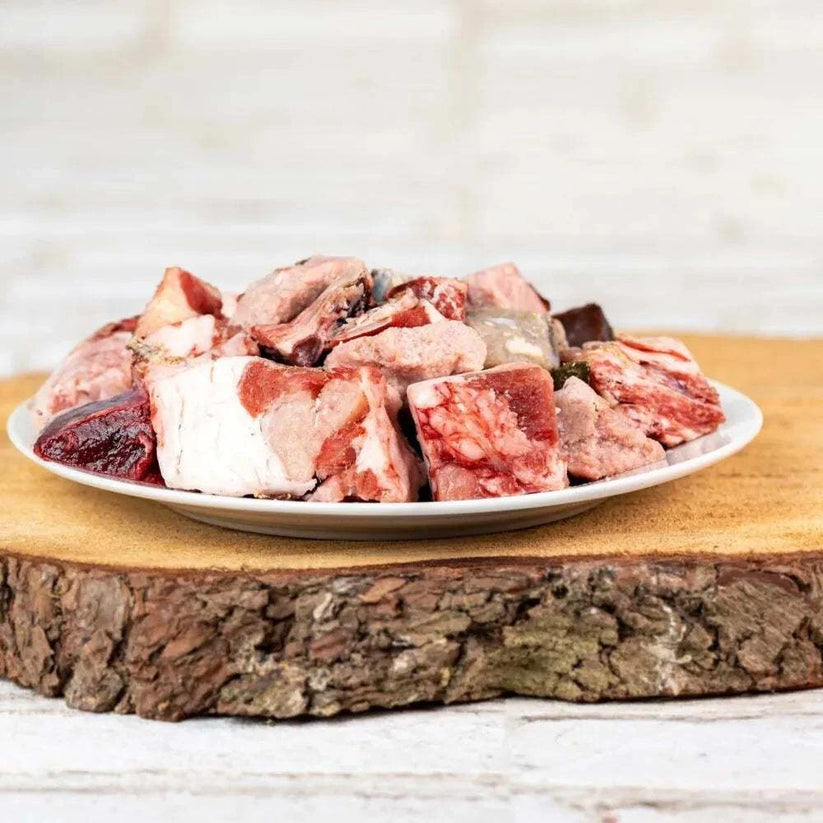 BARF Lamm Mix stückig pur 1kg -Barfgold