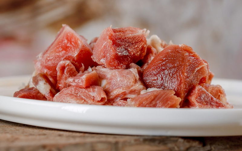 Putenfleisch stückig 1kg -Barfgold