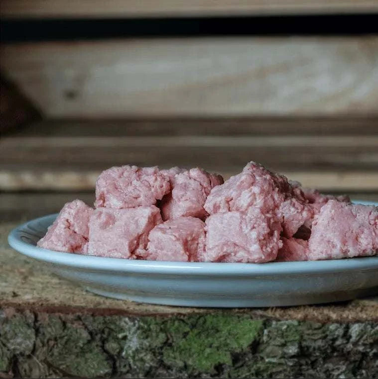 Lammknochenmus 500g gewolft, lose gefrostet