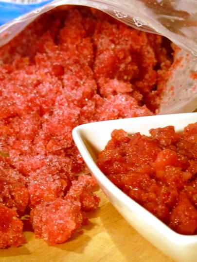 Früchtemix geraspelt gewürfelt 500g