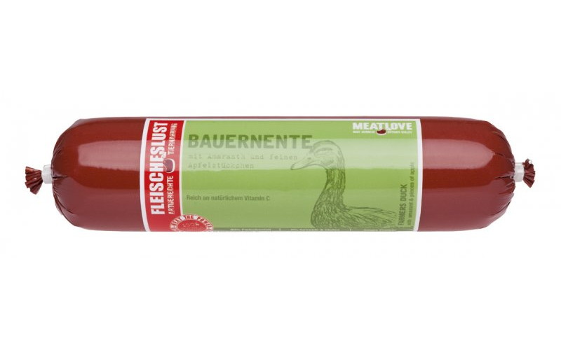 Fleischeslust Bauernente mit Amarant und Apfel 800g