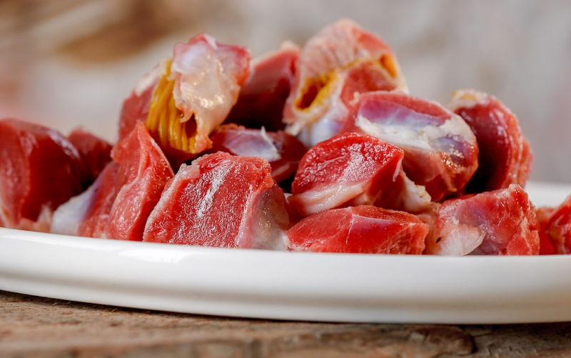 Hühnermägen stückig gewürfelt 500g